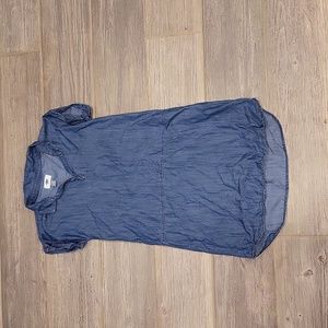Girls Chambray Old Navy Shirt Dress size 10/12